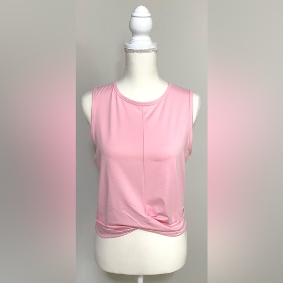Recreation Tops - Recreation Womens L Pink Activewear Top Athletic Sporty Utility Athleisure